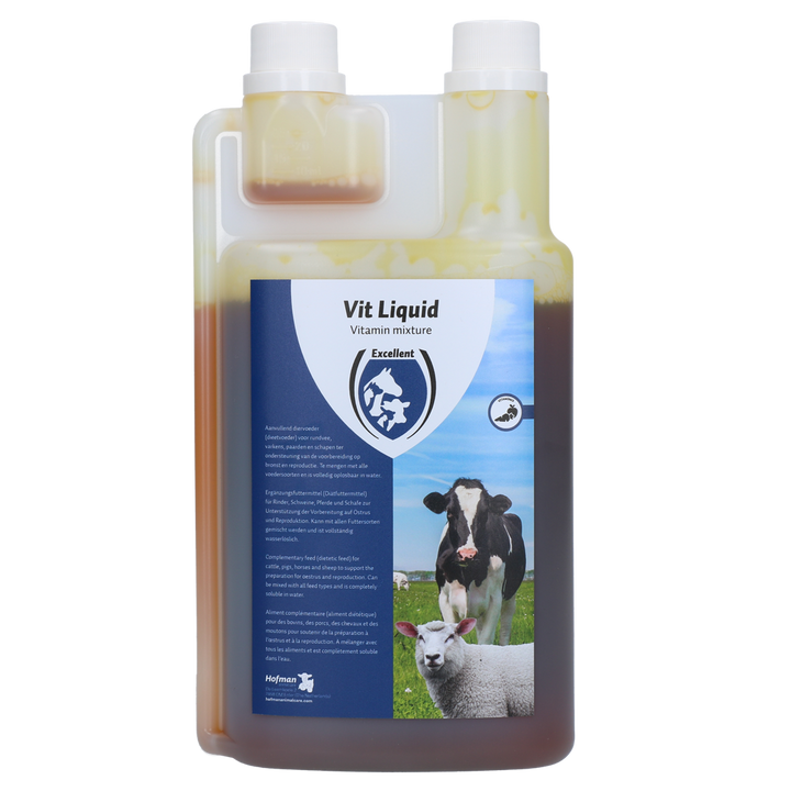 
  Excellent Vit Liquid Multivitamine 1 l - artikelnummer VITL01000
