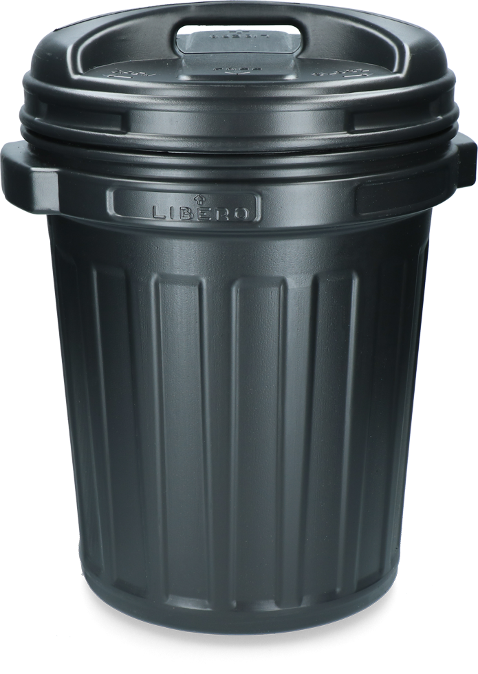 
  Voerton met draaisluiting 40 liter Black Zwart - Artikelnummer VOER00002
