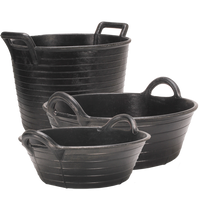 Voertrog rubber 20 l