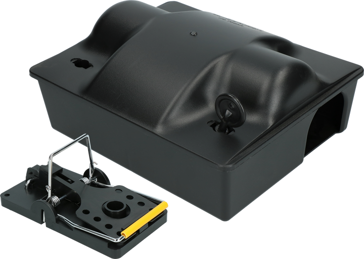 
  Voerdoos Rat Dual Bait incl. rattenklem en sleutel - artikelnummer VOERD002G
