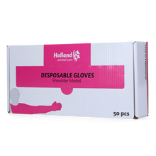 Wegwerp handschoen Schoudermodel roze
