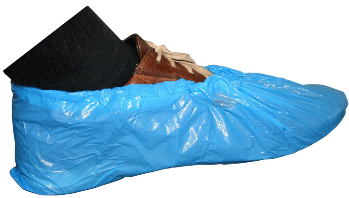 
  Wegwerp overschoen blauw CPE - artikelnummer WEGW0007
