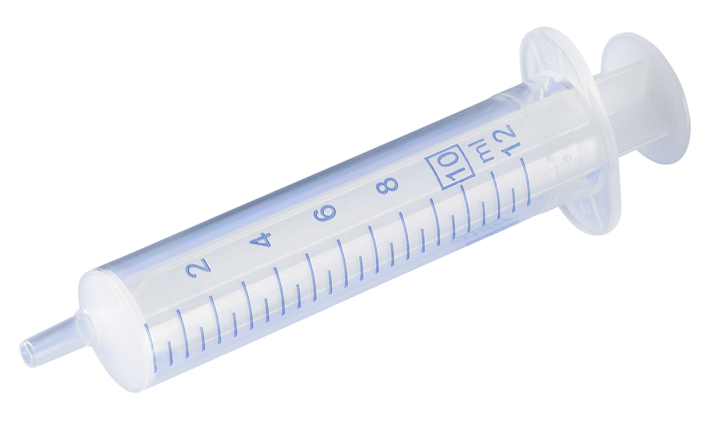 Wegwerpspuit 2-delig Luer Lock 10 ml