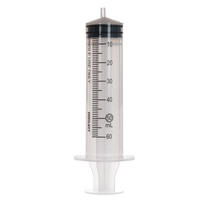
  Wegwerpspuit 3-delig Luer Lock 50 ml - artikelnummer WEGW0010E

