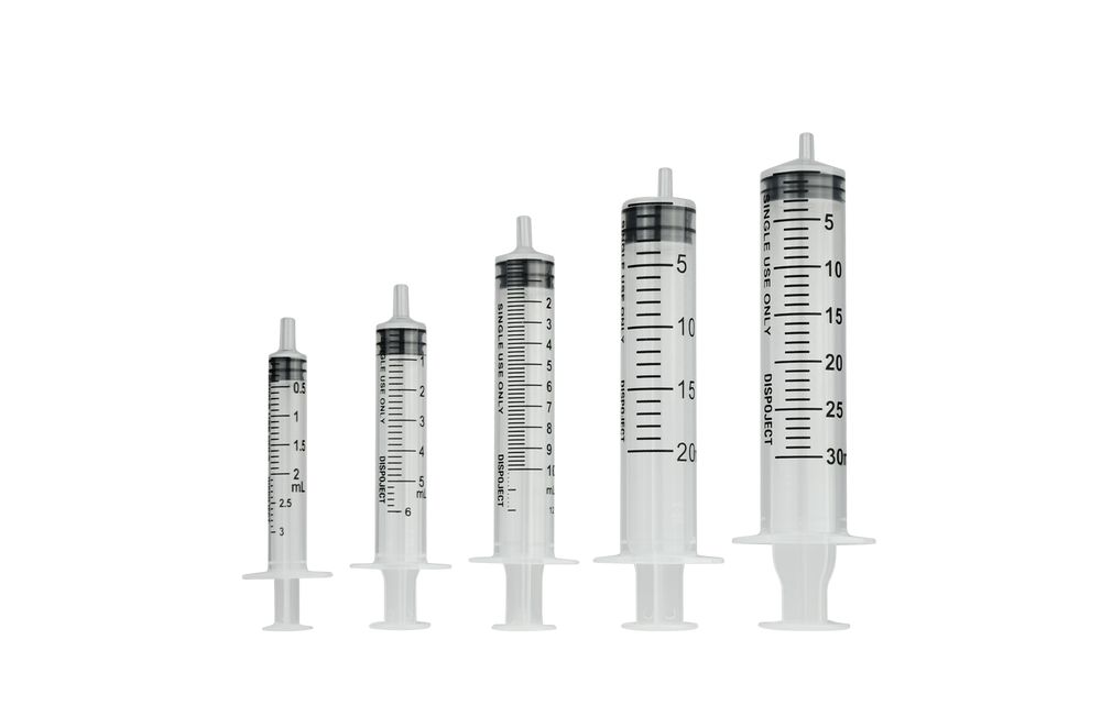 Génia Dispoject 3-delige Wegwerpspuit 5 ml