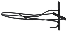 Zadelhouder metaal 54 cm Zwart
