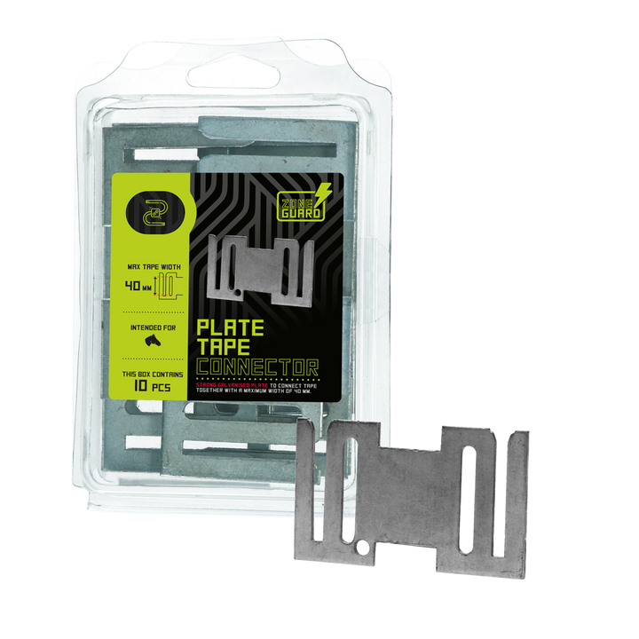 
  ZoneGuard Plaatje lintverbinder 40 mm - Artikelnummer ZONE0253
