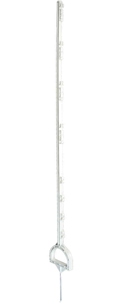 ZoneGuard Instappaal Stijgbeugel 155 cm Wit
