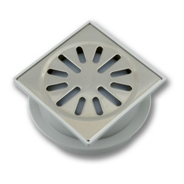 
  Afvoerput ABS/RVS 100 x 100 mm, 4210 productfoto hoge resolutie - artikelnummer 120400
