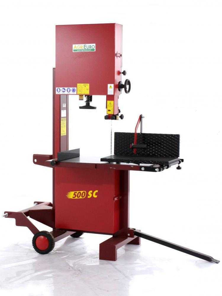 AgriEuro Premium 500 SC lintzaag voor brandhout, aftakas, detail 7