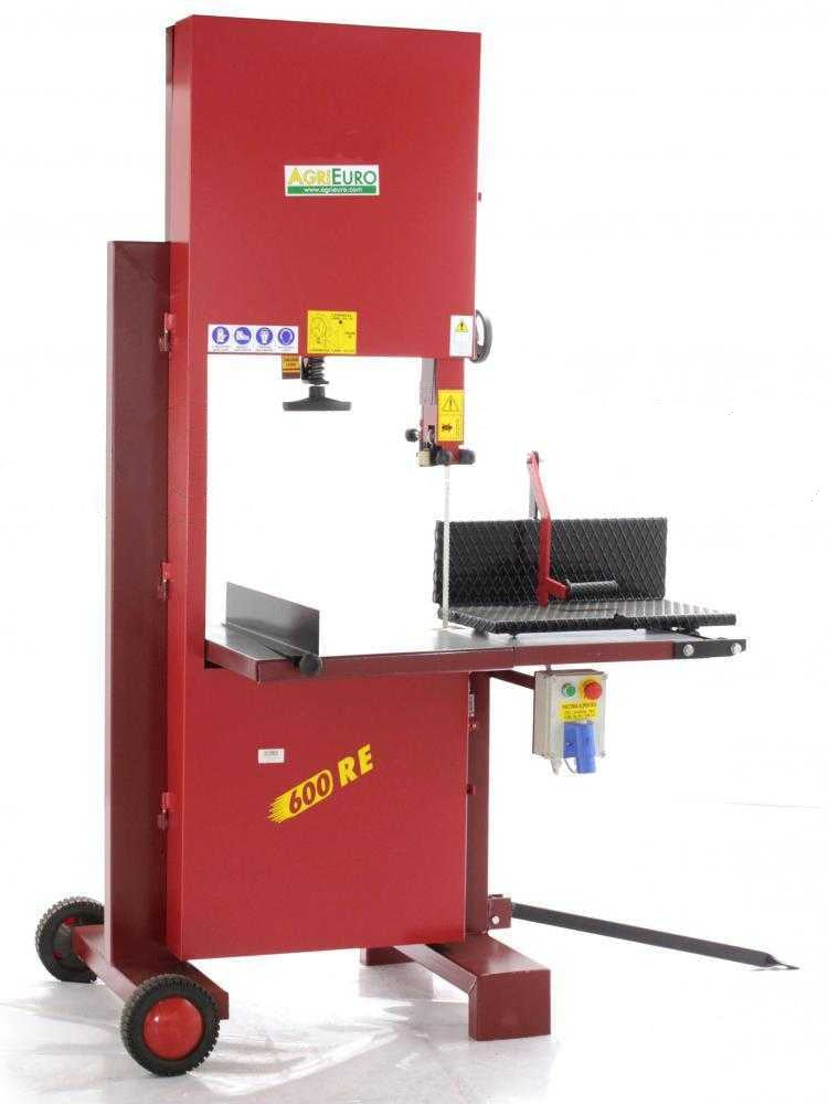 AgriEuro Premium 600 RE elektrische lintzaag voor brandhout, 230 V, detail 11