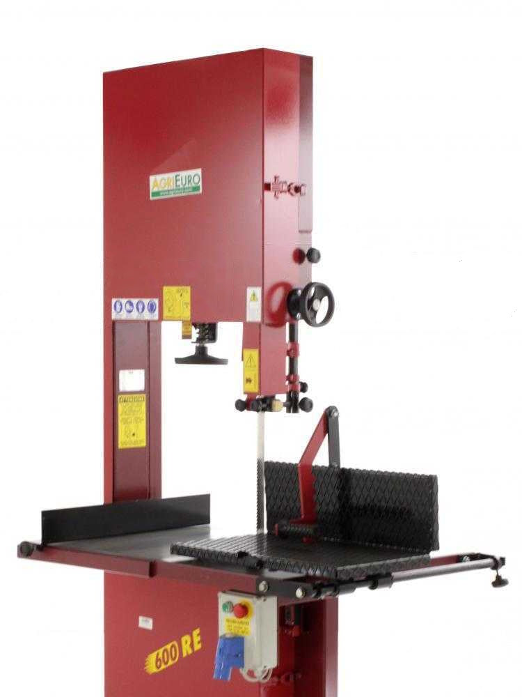 AgriEuro Premium 600 RE elektrische lintzaag voor brandhout, 230 V, detail 1