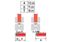 AgriEuro Premium CE 164 klepelmaaier 164 cm, handmatig verschuifbaar, detail 1