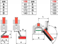 AgriEuro Premium CE SPECIAL 164 M zijklepelmaaier met arm 164 cm, detail 16