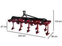 AgriEuro Premium CMR9 cultivator 225 cm, detail 11