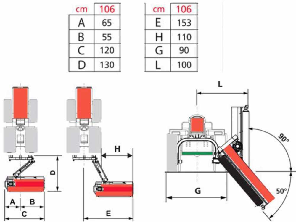 AgriEuro Premium FU SPECIAL 112 zijklepelmaaier met arm 106 cm, detail 10