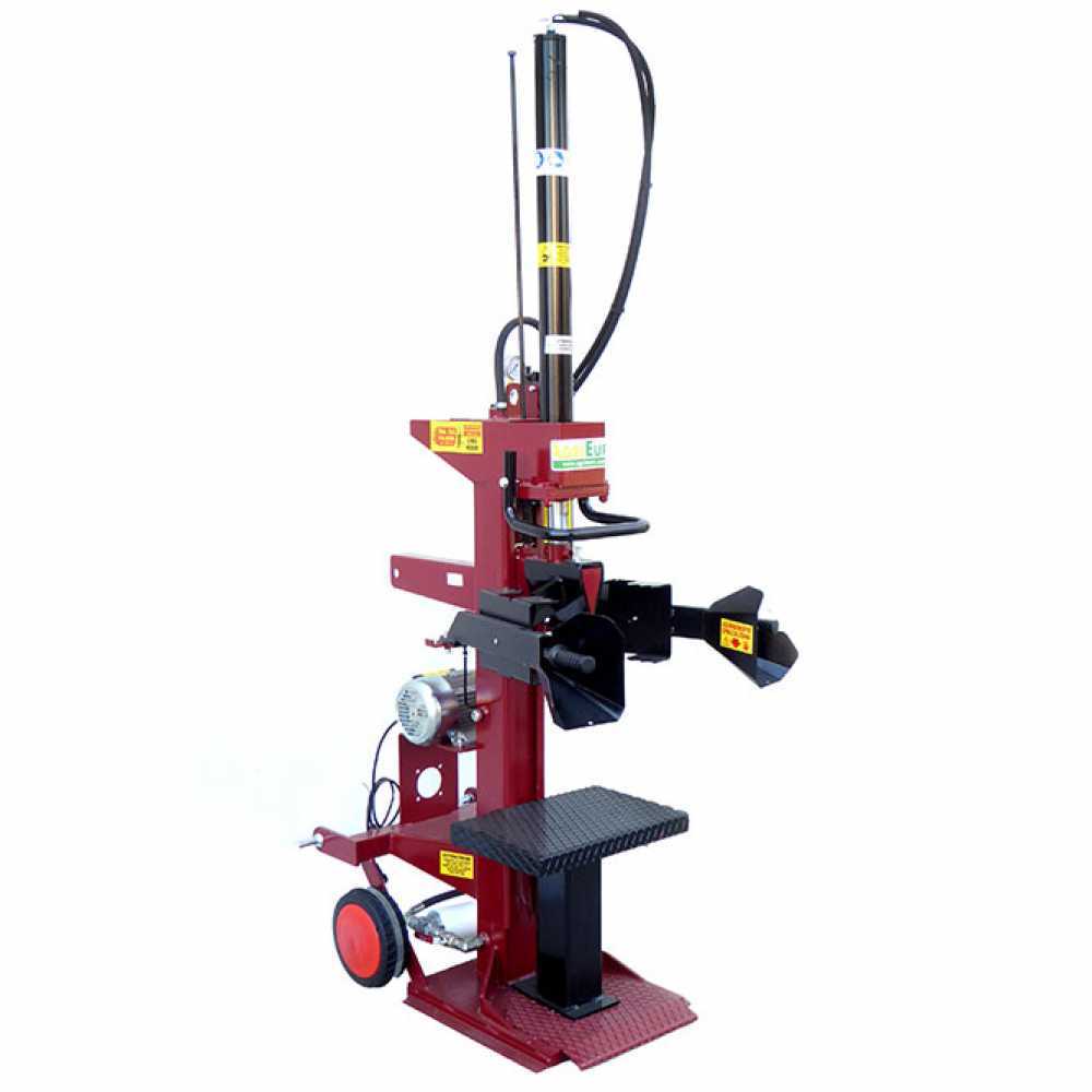 AgriEuro Premium SIE 10 elektrische houtklover, 10 ton, verticaal | Rabe