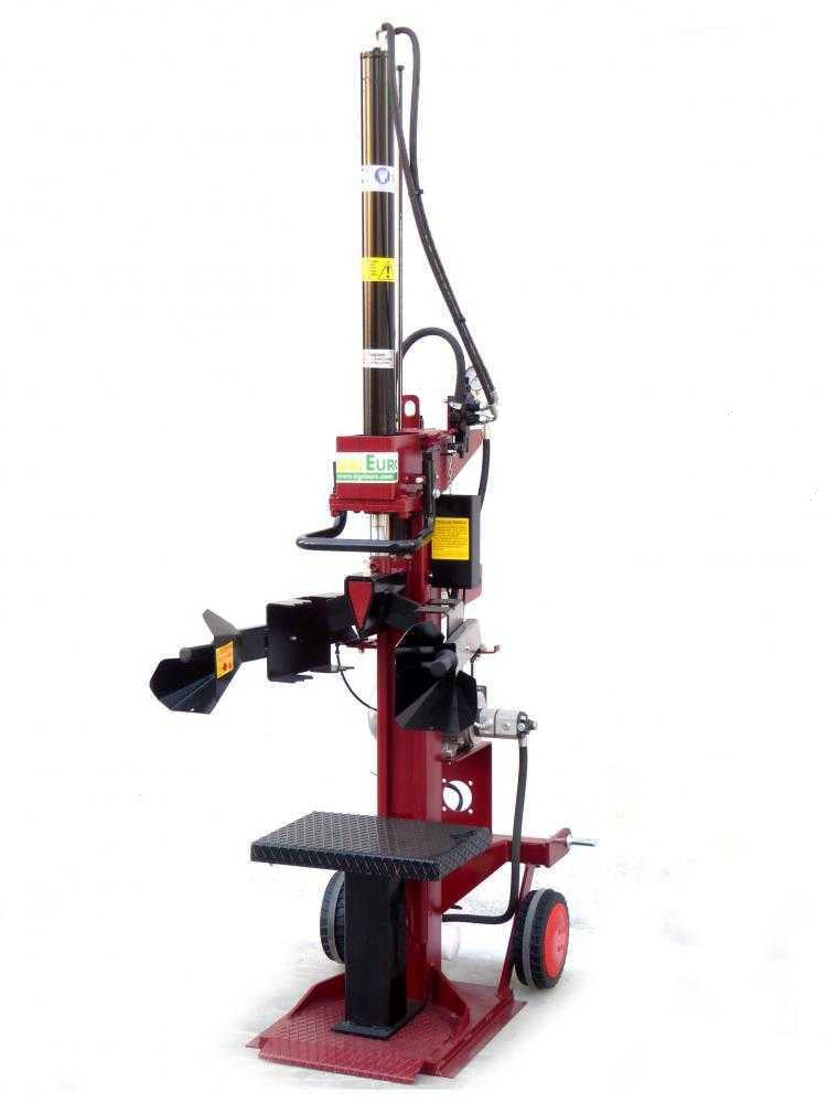 AgriEuro Premium SIE 10 elektrische houtklover, 10 ton, verticaal, detail 3