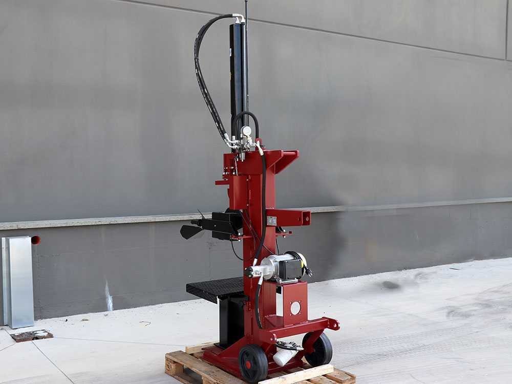 AgriEuro Premium SIE 20 elektrische houtklover, 20 ton, verticaal, detail 14