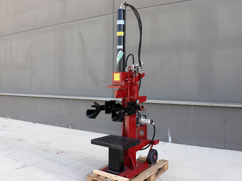 AgriEuro Premium SIE 20 elektrische houtklover, 20 ton, verticaal, detail 8