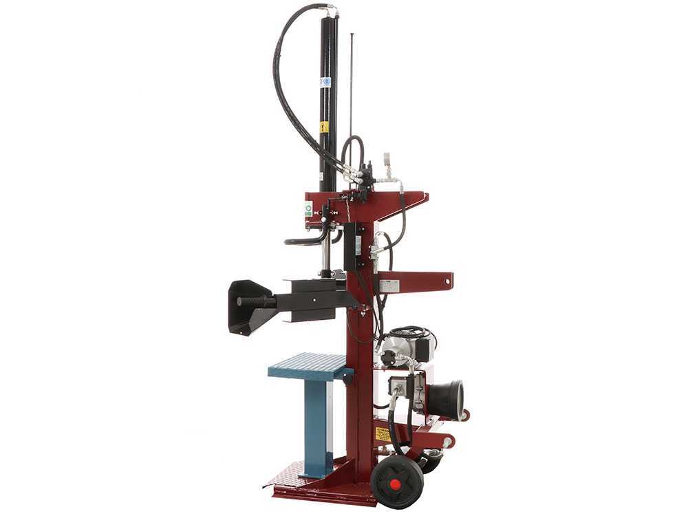AgriEuro Premium SIE LUX 10 elektrische houtklover, 10 ton, verticaal, detail 9