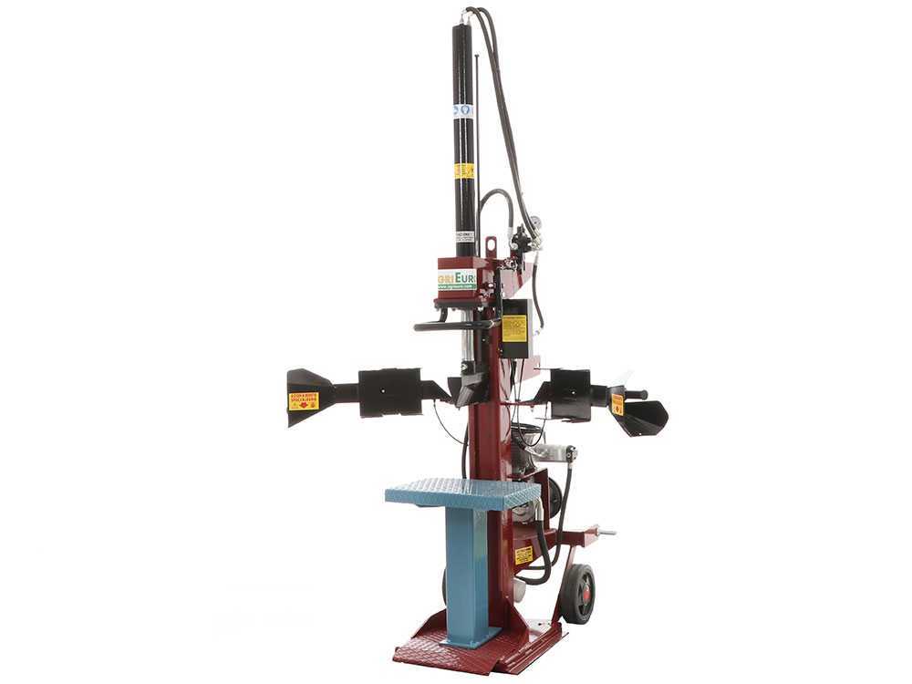 AgriEuro Premium SIE LUX 10 elektrische houtklover, 10 ton, verticaal, detail 16