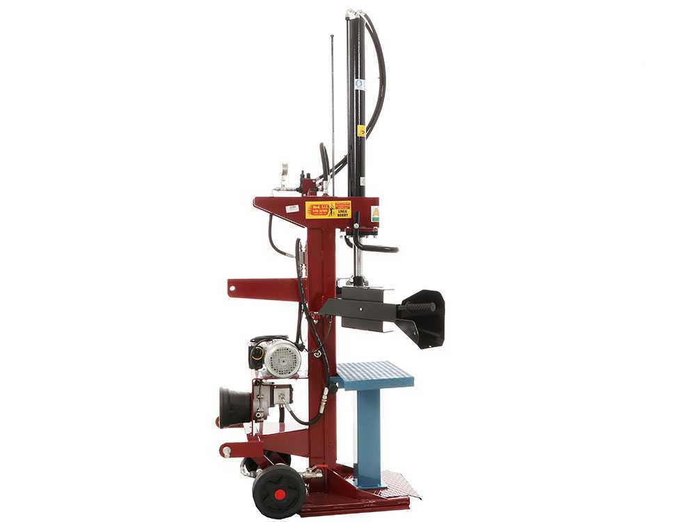 AgriEuro Premium SIE LUX 10 elektrische houtklover, 10 ton, verticaal, detail 2