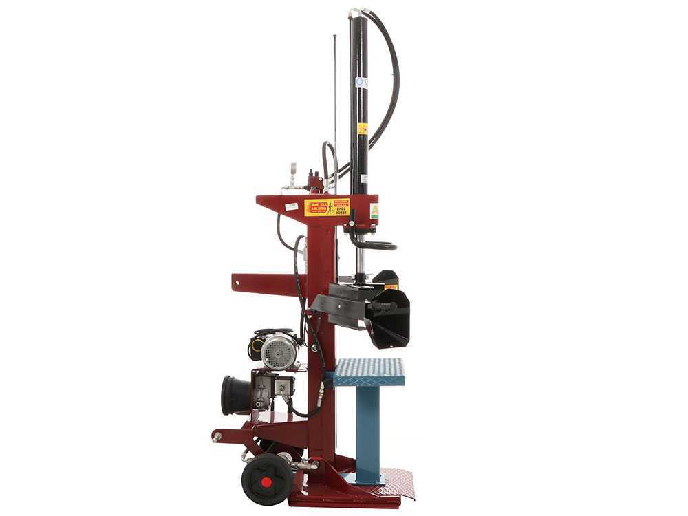 AgriEuro Premium SIE LUX 10 elektrische houtklover, 10 ton, verticaal, detail 3