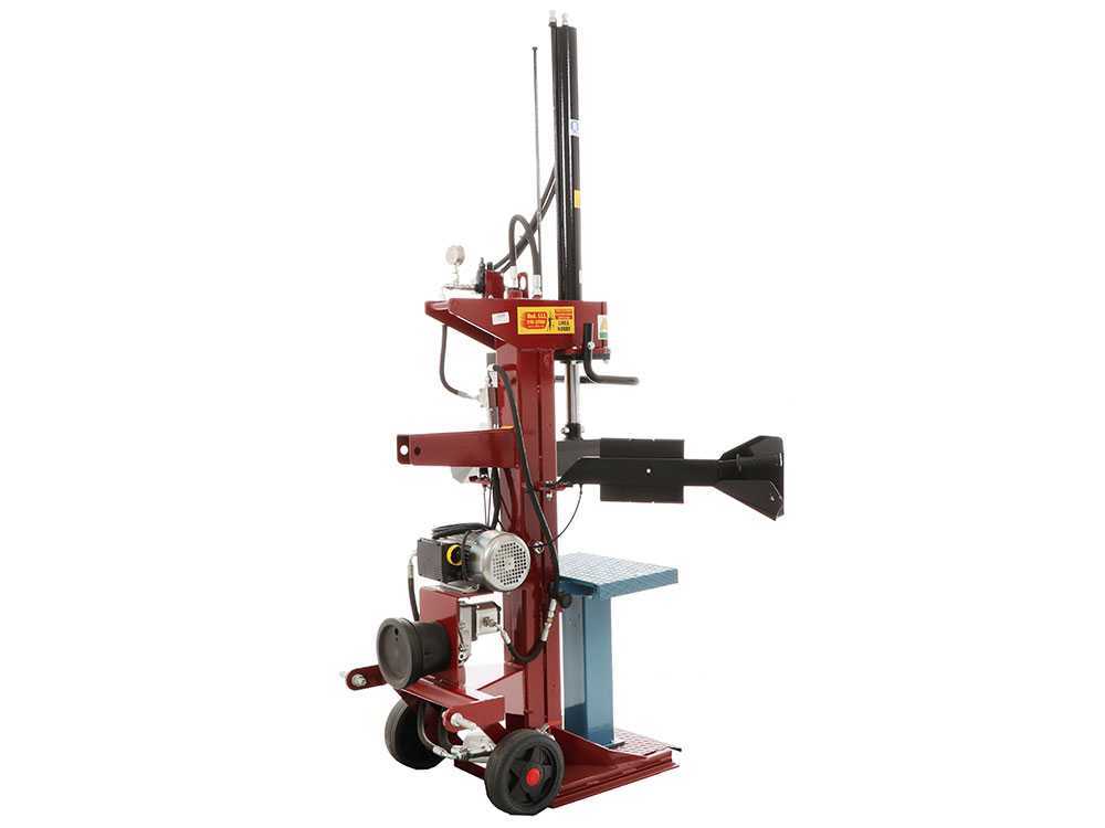 AgriEuro Premium SIE LUX 10 elektrische houtklover, 10 ton, verticaal, detail 4