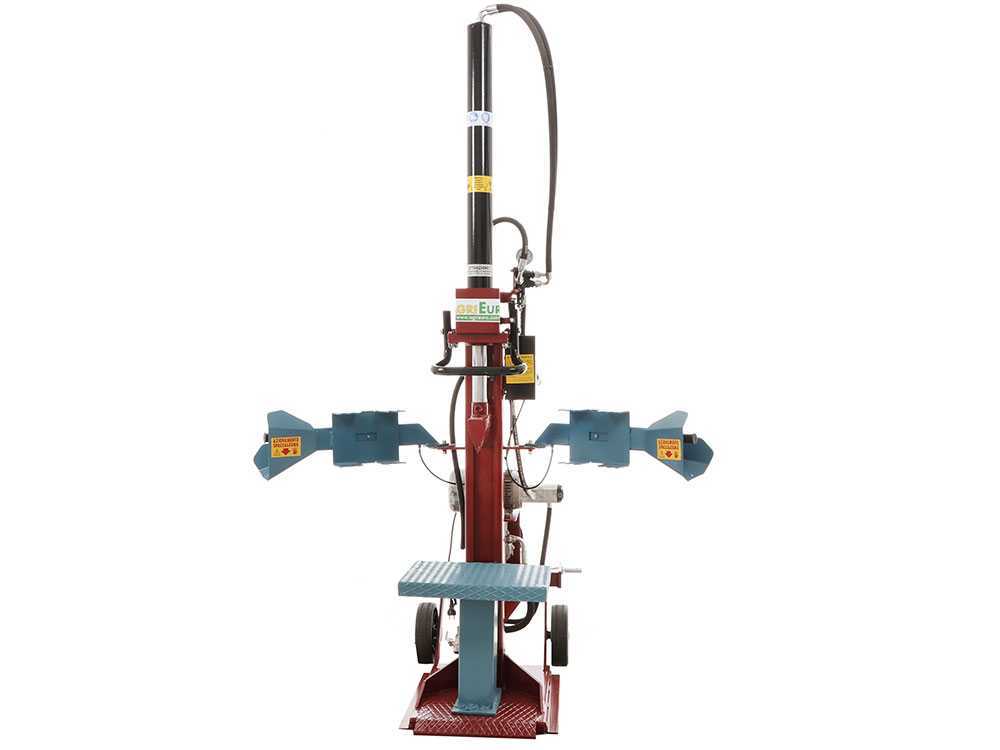 AgriEuro Premium SIE LUX elektrische houtklover, 15 ton, verticaal, detail 13
