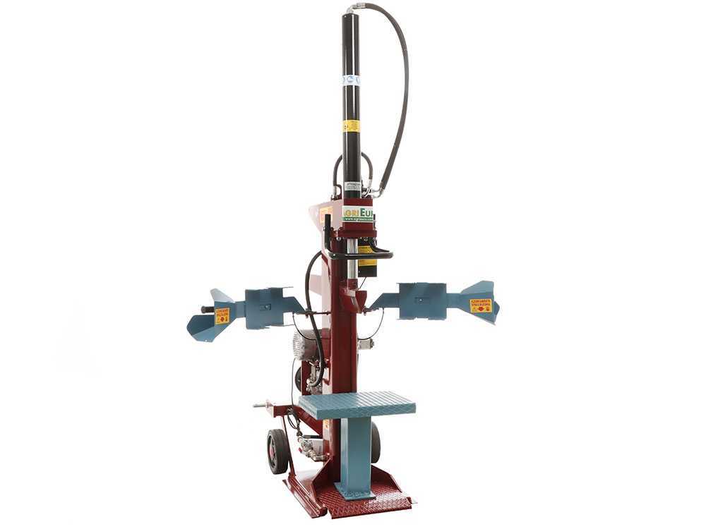 AgriEuro Premium SIE LUX elektrische houtklover, 15 ton, verticaal, detail 2