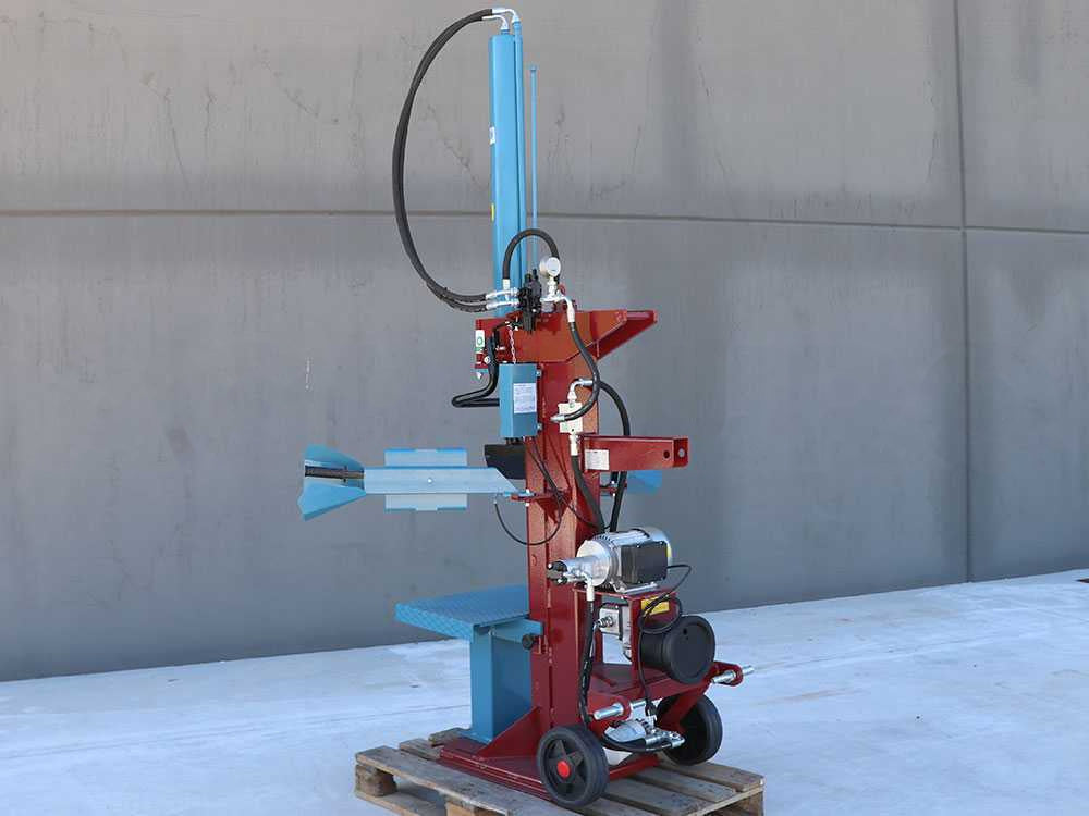 AgriEuro Premium SIE LUX elektrische houtklover, 20 ton, verticaal, detail 3
