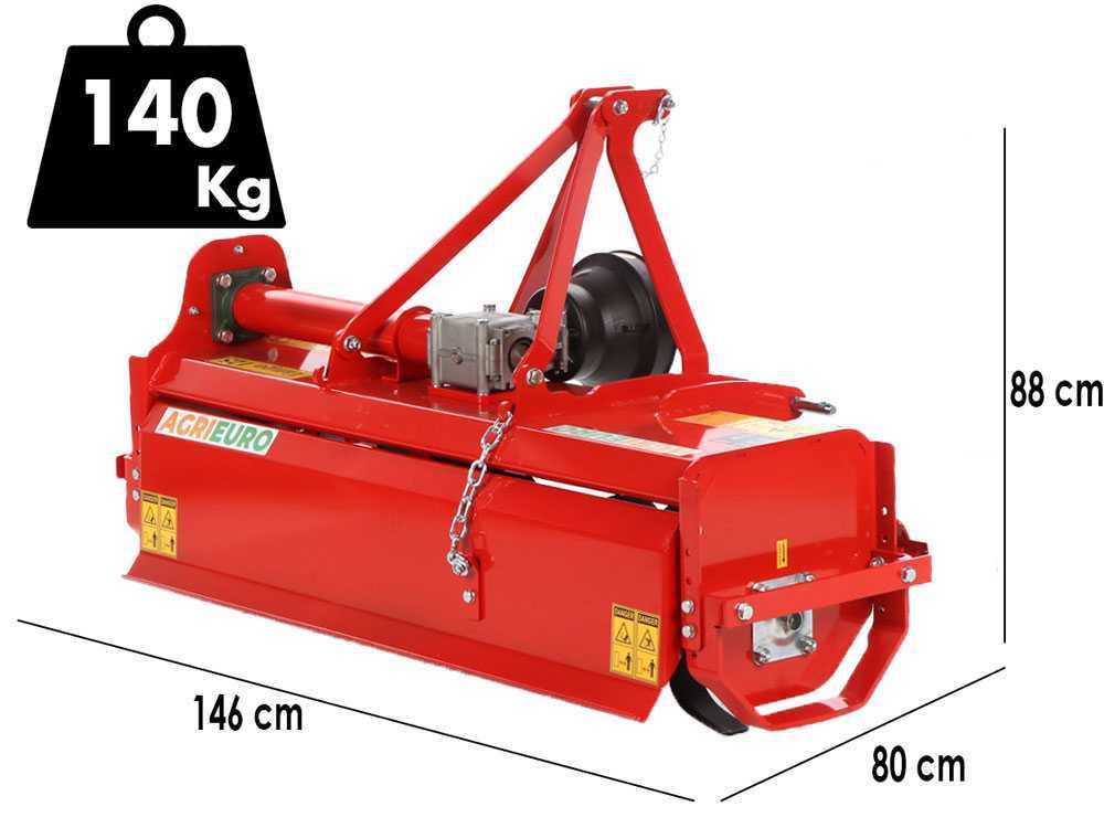 AgriEuro Premium Tango 125 grondfrees 125 cm, detail 1