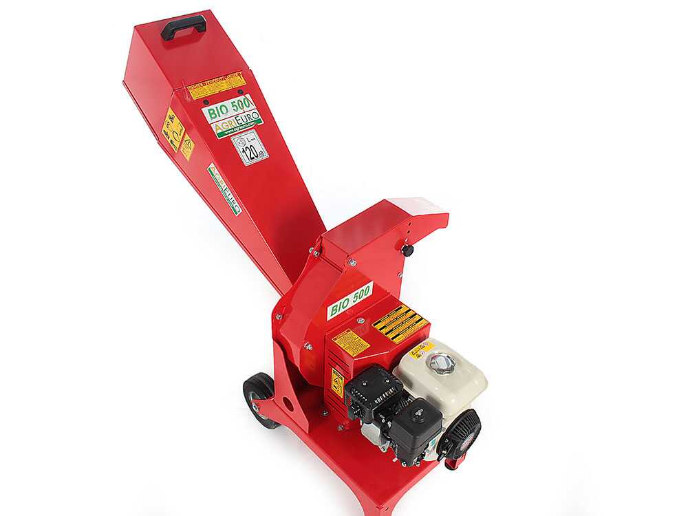AgriEuro TOP-LINE BIO 500 benzine hakselaar, takken tot 50 mm, detail 9