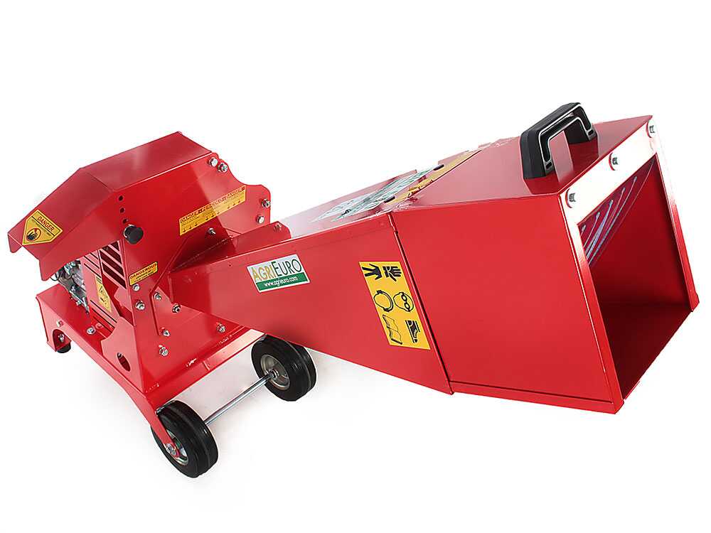 AgriEuro TOP-LINE BIO 500 benzine hakselaar, takken tot 50 mm, detail 12