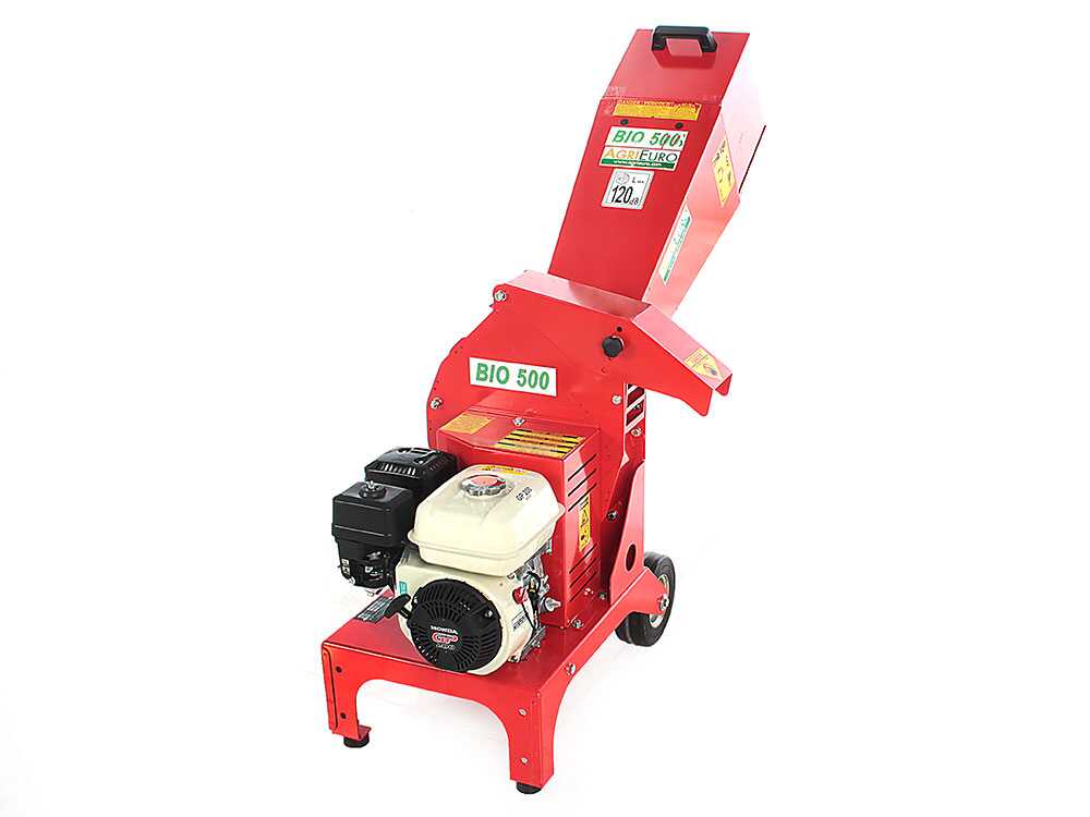 AgriEuro TOP-LINE BIO 500 benzine hakselaar, takken tot 50 mm, detail 3