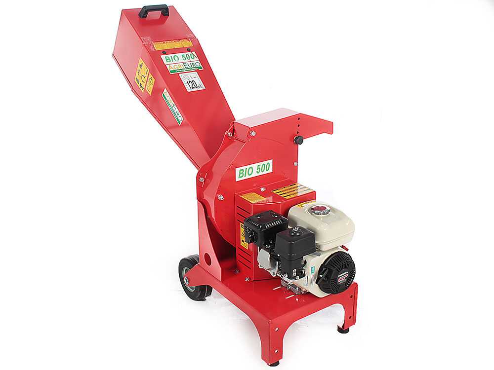 AgriEuro TOP-LINE BIO 500 benzine hakselaar, takken tot 50 mm, detail 7