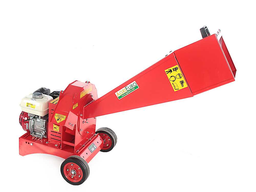 AgriEuro TOP-LINE BIO 600 benzine hakselaar, takken tot 60 mm, detail 11