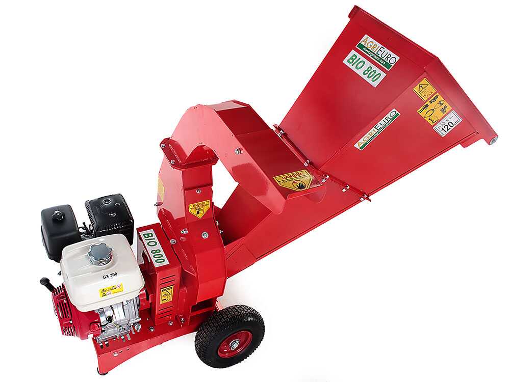AgriEuro TOP-LINE BIO 800 benzine hakselaar, takken tot 80 mm, detail 11