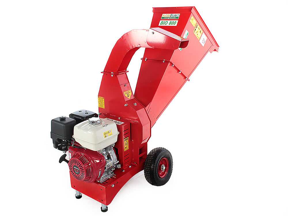 AgriEuro TOP-LINE BIO 800 benzine hakselaar, takken tot 80 mm, detail 3