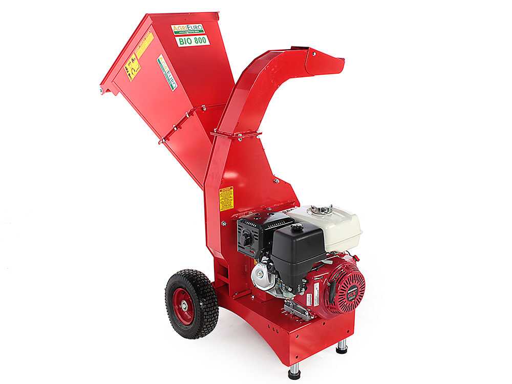 AgriEuro TOP-LINE BIO 800 benzine hakselaar, takken tot 80 mm, detail 4