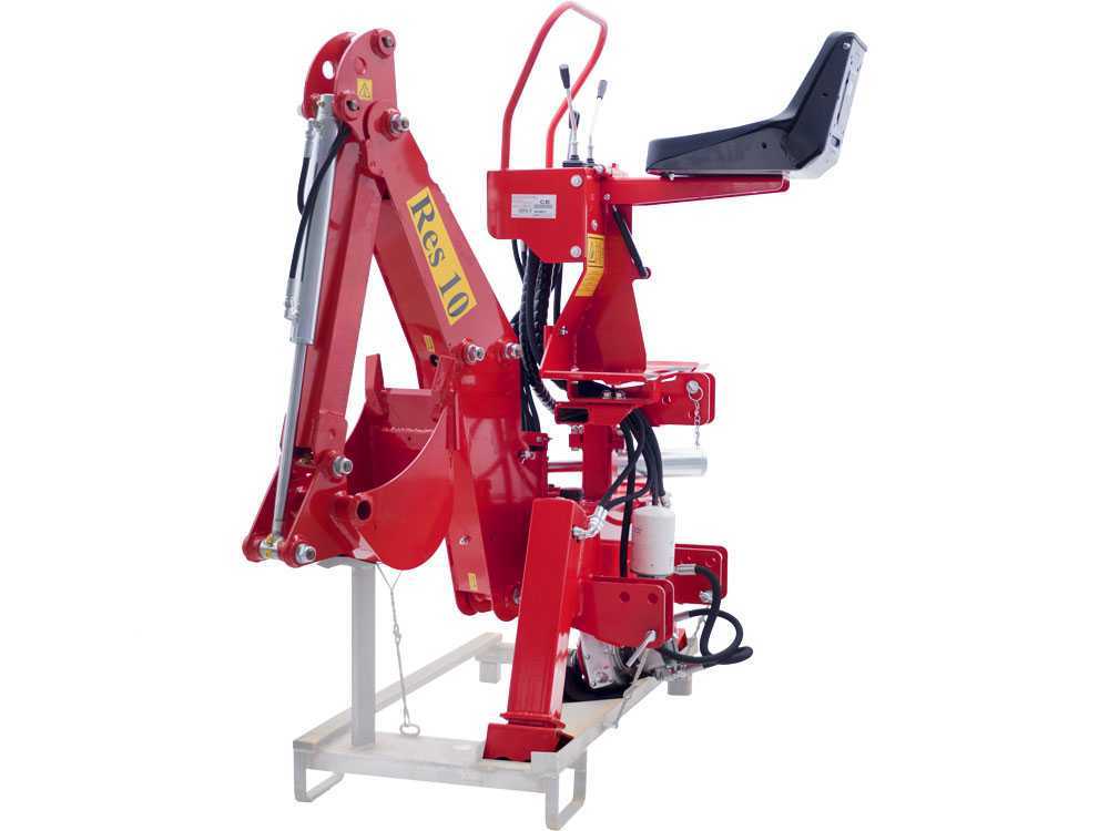 AgriEuro TOP-LINE RES10 graafarm voor de trekker, detail 7