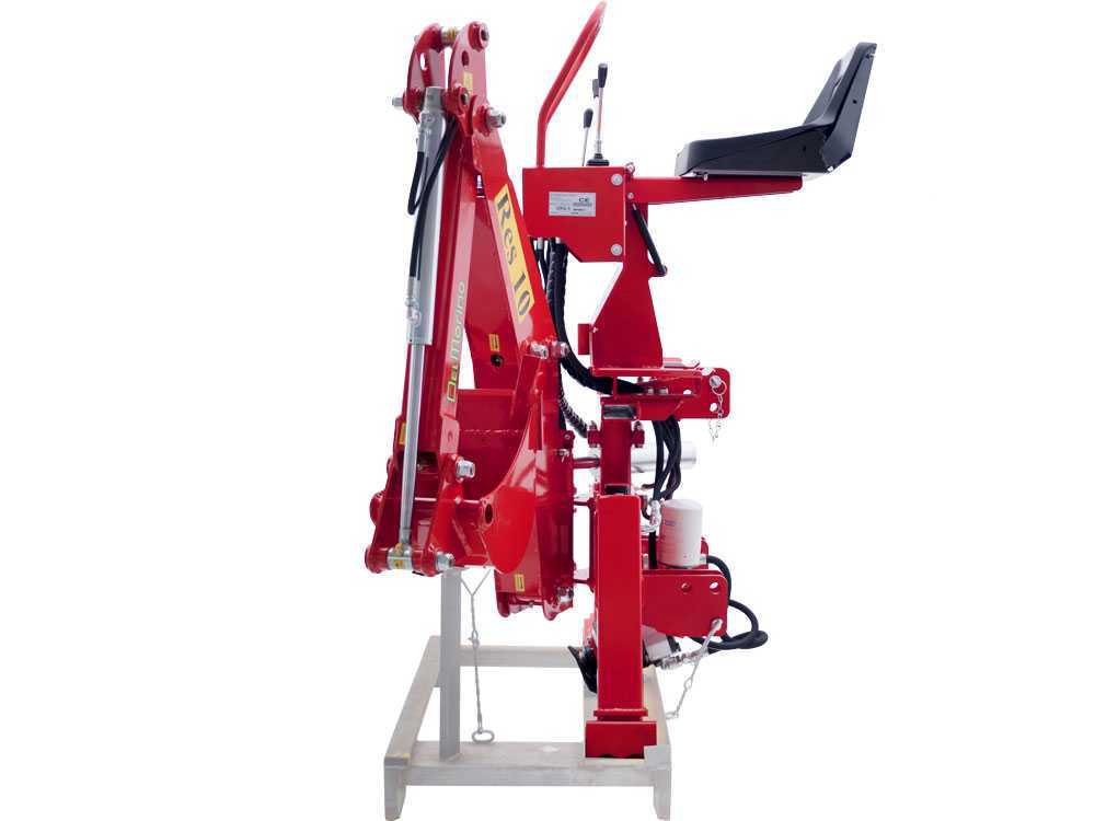 AgriEuro TOP-LINE RES10 graafarm voor de trekker, detail 8