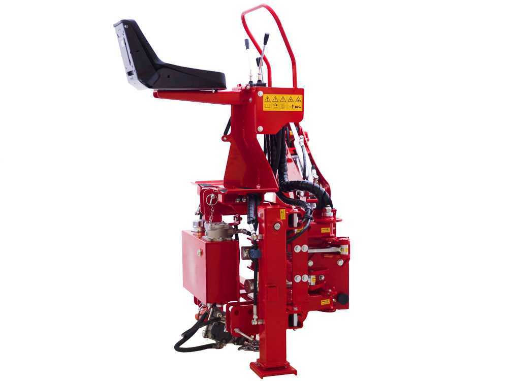 AgriEuro TOP-LINE RES15 graafarm voor de trekker, zijwaarts verschuifbaar, detail 3