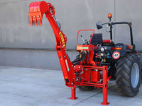 AgriEuro TOP-LINE RES20 graafarm voor de trekker, zijwaarts verschuifbaar, detail 5