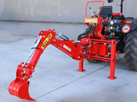 AgriEuro TOP-LINE RES20 graafarm voor de trekker, zijwaarts verschuifbaar, detail 8