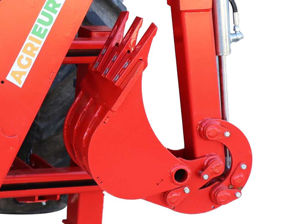 AgriEuro TOP-LINE RES30 graafarm voor de trekker, zijwaarts verschuifbaar, detail 13