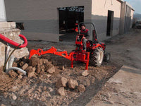 AgriEuro TOP-LINE RES30 graafarm voor de trekker, zijwaarts verschuifbaar, detail 8