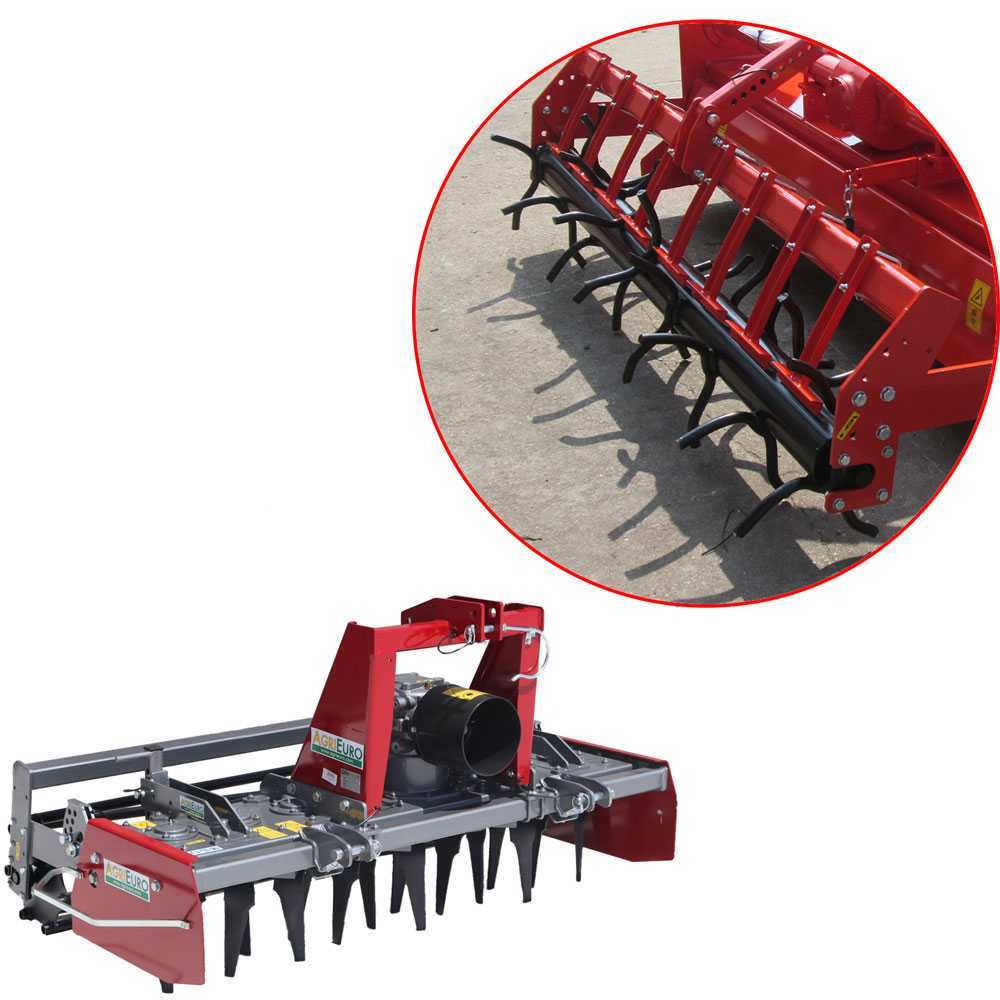 AgriEuro TOP-LINE RM250 rotorkopeg 225 cm, zware serie, tandrol | Rabe
