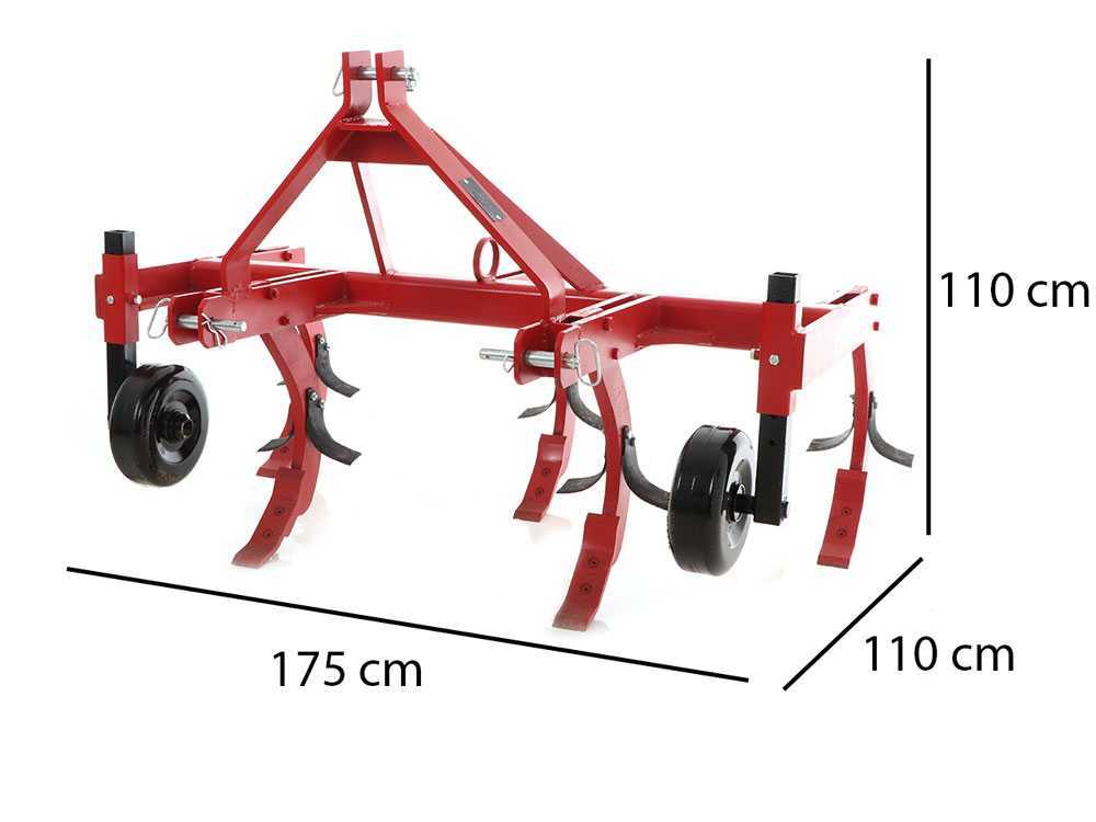 AgriEuro TOP-LINE Serie 170 Romagna woeler 170 cm, 5 tanden, detail 12